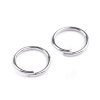 Kroužek spojovací Ø8 mm (Varianta 2 stříbrná světlá, Balení 10 g)