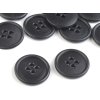Knoflík velikost 32" (Varianta 332 černá, Balení 20 ks)