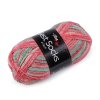 Pletací příze Best Socks samovzorovací / ponožkovka 100 g (Varianta 3 (7316) bordó sv., Balení 1 ks)