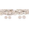 Knoflík velikost 24" (Varianta 1 (24") ecru, Balení 50 ks)