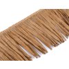 Třásně rafie přírodní šíře 90 mm (Varianta hnědá přírodní, Balení 1 m)