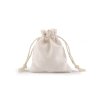 Dárkový pytlík 7x9 cm lněný (Varianta 1 režná světlá, Balení 1 ks)