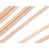 Dřevěné tyčky délky 30,5 cm macrame (Varianta přírodní sv., Balení 12 ks)