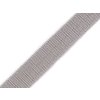 Popruh polypropylenový šíře 20 mm tloušťka 1,8 mm (Varianta 2 šedá světlá, Balení 1 m)