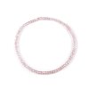 Náhrdelník pružný z broušených skleněných korálků (Varianta 2 pudrová, Balení 1 ks)