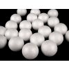 Koule Ø3 cm polystyren (Varianta bílá, Balení 100 ks)