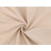 Velvet / samet oděvní s řádkovanou strukturou (Varianta 1 Off White, Balení 1 m)