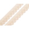 Bavlněná krajka paličkovaná šíře 28 mm (Varianta 1 bílá, Balení 27 m)