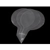 Balonová bublina Bobo Ø24 cm (Varianta transparent, Balení 5 ks)
