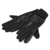 Dámské rukavice zdobené eko kůží, dotykové (Varianta černá, Balení 1 pár)