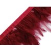 Prýmek - kohoutí peří 8-12 cm (Varianta 3 bílá, Balení 1 m)