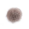 Kožešinová bambule s poutkem Ø6 cm (Varianta 1 Off White, Balení 1 ks)