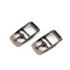 Kovová spona / opasková přezka, průvlek 12 mm (Varianta 1 nikl, Balení 4 ks)