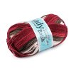 Pletací příze Lady Batik de Luxe 100 g (Varianta 3 (607) oranžová okrová hnědá tmavá, Balení 1 ks)