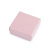Krabička na šperky 7x7 cm (Varianta 1 pudrová perleť, Balení 1 ks)