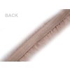 Oděvní / dekorační kožešinový proužek plochý, řezaný šíře 2 cm (Varianta 1 Off White, Balení 1 ks)