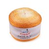 Pletací příze Dolly Ombre 250 g (Varianta 8 (316) žlutá nejsv. šedá, Balení 1 ks)
