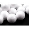 Koule Ø1,5 cm polystyren (Varianta bílá, Balení 100 ks)