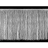 Třásně extra dlouhé 70 cm (Varianta 8 černá, Balení 1 m)