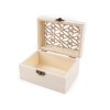 Dřevěná krabička k dozdobení (Varianta přírodní, Balení 1 ks)