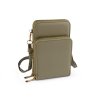 Peněženka s kapsou na mobil přes rameno crossbody 11,5x18 cm (Varianta 1 zlatá sv., Balení 1 ks)