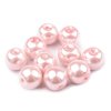 Skleněné voskové perly Ø10 mm (Varianta 01B bílá, Balení 50 g)