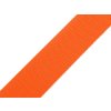 Popruh polypropylenový šíře 40 mm tloušťka 1 mm (Varianta 13 oranžovožlutá, Balení 5 m)