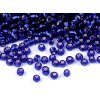 Rokajl 8/0 - 3 mm s průtahem (Varianta 21 stříbrná světlá, Balení 50 g)