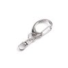 Kovová karabinka otočná 17x40 mm (Varianta 1 nikl, Balení 5 ks)