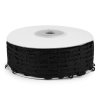 Prýmek vysekávaný / stuha noty šíře 30 mm (Varianta černá, Balení 18 m)