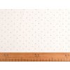 Mušelín / dvojitá gázovina puntíky (Varianta Off White, Balení 1 m)