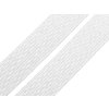 Pruženka tkaná šíře 20 mm (Varianta bílá, Balení 25 m)
