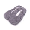 Dámské zimní balerínky s protiskluzem (Varianta 51 (vel. 35-38) šedá nejsvětlější, Balení 1 pár)
