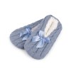 Dámské zimní balerínky s protiskluzem (Varianta 3 (vel. 35-38) modrá světlá, Balení 1 pár)