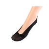 Dámské / dívčí ponožky do tenisek / balerín se silikonem a protiskluzem (Varianta 2 černá, Balení 1 pár)