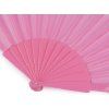 Vějíř textilní k dotvoření (Varianta 2 růžová, Balení 1 ks)