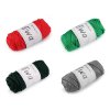 Pletací a háčkovací příze macrame Ewa Ø4 mm 90 g (Varianta 6 zelená, Balení 1 ks)