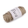 Pletací a háčkovací příze macrame Ewa Ø4 mm 90 g (Varianta 6 zelená, Balení 1 ks)