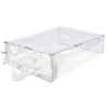 Úložný box / obal PVC se zipem (Varianta transparent, Balení 1 ks)
