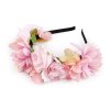 Čelenka do vlasů s květy (Varianta 3 multikolor, Balení 1 ks)