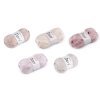 Pletací mohérová příze s nopky Dori 100 g (Varianta 1 (F004) béžová světlá, Balení 1 ks)
