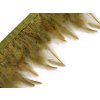 Prýmek - kohoutí peří 7-12 cm (Varianta 1 béžová světlá, Balení 1 m)