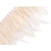 Prýmek - kohoutí peří 7-12 cm (Varianta 1 béžová světlá, Balení 1 m)
