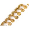 Shakira leonský prýmek s penízky šíře 38 mm (Varianta 1 zlatá, Balení 13.5 m)
