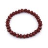 Náramek pružný z broušených korálků (Varianta 4 (16) červená šarlatová, Balení 1 ks)