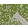 Bavlněná látka / plátno rostliny (Varianta zelená sv., Balení 1 m)