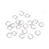 Kroužek spojovací otevřený Ø12 mm z nerezové oceli (Varianta platina, Balení 20 ks)