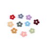 Vyšívaný květ Ø1,5 cm (Varianta mix, Balení 10 ks)