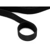 Nízkoprofilový suchý zip šíře 20 mm oboustranný, pro domácnost a zahradu (Varianta černá, Balení 1 m)