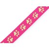 Popruh polypropylenový na vodítko / obojek, svítící ve tmě šíře 15 mm (Varianta 1 pink, Balení 1 m)